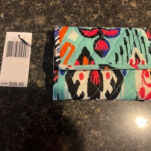 NWT Vera Bradley Pueblo Euro Wallet